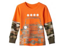 Toddler Boy Jumping Beans(R) Mock-Layered Thermal Long Sleeve Graphic Tee   $4.99