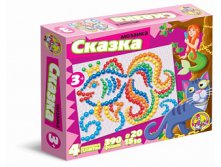 Артикул 02010 Пластмассовая детская мозаика &#171;Сказка&#187;, 390 элементов Цена 626,05 руб.jpeg