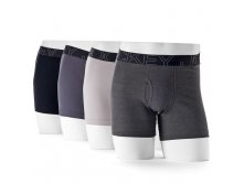 Men's Jockey 4-pack Active Blend Mid-Rise Performance Boxer Briefs  $27.20