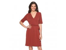 Women's Apt. 9(R) Faux-Wrap Dress   $29.99