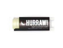 Hurraw! Balm, Ночной лечебный бальзам, с голубой ромашкой и ванилью, 0.15 унций (4.3 г)