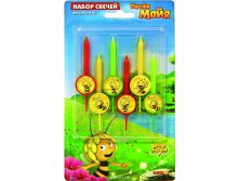 1502-1390 Свечи д-торта Пчелка Майя 6шт 138,00