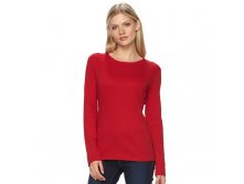 Petite Croft & Barrow(R) Classic Crewneck Tee  $7.99