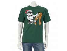 Men's Star Wars Stormtrooper Naughty And Nice List Tee   $4.99