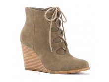 SONOMA Goods for Life(TM) Women's Suede Wedge Ankle Boots   $29.99