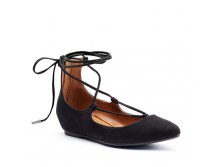 Candie's(R) Women's Lace-Up Ghillie Flats   $39.99