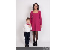 Комплект Family Look Мама+Сын Ампир М-233 МАРСАЛА.jpg