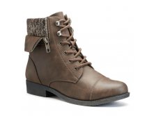Mudd(R) Women's Sweater-Cuff Ankle Boots   $44.99