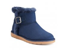 SO(R) Women's Fuzzy Ankle Boots   $29.99