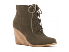 SONOMA Goods for Life(TM) Women's Suede Wedge Ankle Boots   $29.99