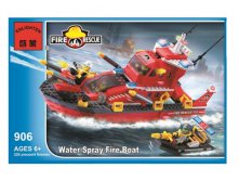 Конструктор Brick 906 Пожарная техника. Катер 340 дет. - 808,68 руб
