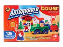 Бауер Конструктор 248 Автодорога 136эл. - 555,40 руб