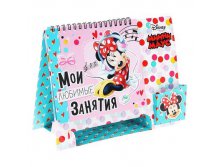 Планинг на подставке с местом под ручку "Мои любимые занятия", Минни Маус, 30 листовПланинг на подставке с местом под ручку "Мои любимые занятия", Минни Маус, 30 листов Disney; Минни Маус; Китай; 11,5 см &#215; 22 см &#215; 17,5 см; Бумага; В боксе 100 шт