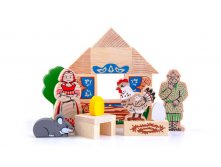 КОНСТРУКТОР &#171;СКАЗКИ: КУРОЧКА РЯБА&#187; Артикул: 4534-1 - 204 руб.