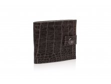 Портмоне Slim Gray Croco