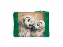 Клатч-косметичка Оwls in love3 Green