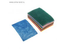 Набор абразивных губок, 10 шт 39руб от 5 наборов