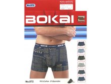Трусы мужские Bokai 872 боксеры хлопок L-3XL 69 руб