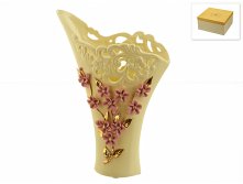 Ваза декоративная "Цветочное колье" 22,5*10*32см. (фарфор) (подарочная упаковка) ArtHouse, Серия: Цветочное колье, Материал: Фарфор, Код: 0310018, Артикул: 0310018	985р