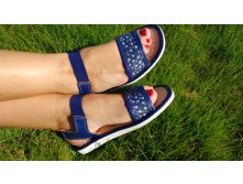 Босоножки летние из натуральной кожи. Артикул 132. Размеры 36-42400 р.