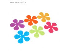 Мини-коврики для ванны "Цветочек", 6 шт, цвет МИКС 148,5руб от 2 наборов