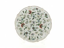 Блюдо "Альпийский сад" d=25,5см. h=3см. (фарфор) (золотая обводка) (подарочная упаковка) Best Home Porcelain, Серия: Альпийский сад, Материал: Фарфор, Код: M1270610, Артикул: M1270610 283р