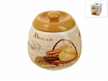 Сахарница "Хлеб" d=10см. h=11,5см. v=500мл. (подарочная упаковка) Polystar, Серия: Хлеб, Материал: Керамика, Код: L1581896, Артикул: L1581896 79р