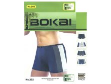 Трусы мужские Bokai 202 боксеры бамбук L-3XL 56.50 руб