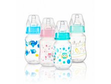 400 BabyOno Бутылочка антиколиковая стандартная 120мл 1шт - 212,38 руб