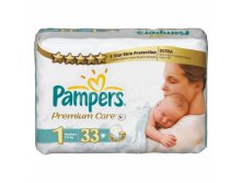 PAMPERS  Premium Newborn 1(2-5) 33, 300.