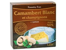 C      "Camambert Blanc et champignons" ...  .. 50% 125   82002           144,00 RUB  