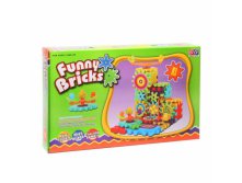КОНСТРУКТОР С ШЕСТЕРЕНКАМИ FUNNY BRICKS 81 ДЕТАЛЬ 245руб