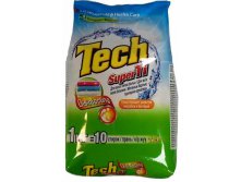 210385lg Стиральный порошок "Tech Super Ti" для белых и цветных вещей 1кг 217,00