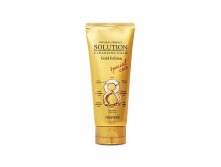 Natural Perfect Solution Cleansing Foam Gold Edition (пенка для умывания золото, восточные травы) 170 мл 415руб
