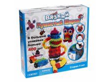КОНСТРУКТОР-ЛИПУЧКА BUNCHEMS ВЯЗКИЙ ПУШИСТЫЙ ШАРИК 400 ДЕТАЛЕЙ 160руб