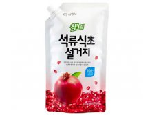610342 CJ Lion Средство для мытья посуды Chamgreen С гранатом, мягкая упаковка, 860 мл - 184,68 руб