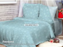 КПБ Pandora сатин 5D Жаккард Лилиана 1,5 сп. &#8470;Б-107.jpg