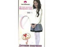 Детские колготки Tingtingbaobei 5505 белые микрофибра 77.50 руб