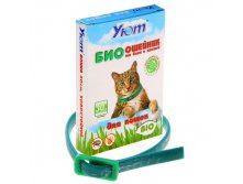 Био-ошейник для кошек "Уют" от блох (длина 30 см) Уют; Россия; 10 см &#215; 2 см &#215; 7 см; См. на упаковке; В боксе 120 шт. Арт.: 193674 67.90руб