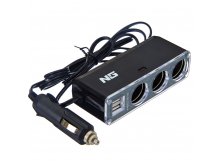 176 . - NEW GALAXY , -, 3  + 2 USB 2100mA, 60W, LED , 12/24