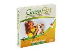 GreenFort Био Ошейник от блох для мелких собак, 35 см Юнитабс; Россия; См. на упаковке; В боксе 30 шт. Арт.: 1146633 154.88руб.