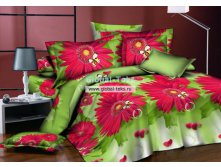 КПБ Акварель Бязь-Премиум Герберы Евро-Стандарт &#8470;Б-25-3.jpg