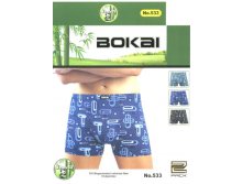Трусы мужские Bokai 533 боксеры бамбук L-3XL 56.50 руб