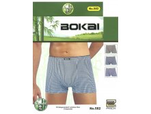Трусы мужские Bokai 582 боксеры бамбук L-3XL 53.50 руб