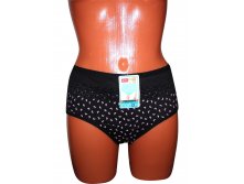 Женские трусы Qinshudani 8021 чёрные 45 руб