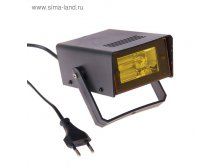 867668 Световой прибор стробоскоп галоген V220 ЖЕЛТЫЙ