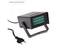 867671 Световой прибор стробоскоп LED V220 КРАСНЫЙ