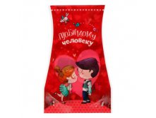 Ваза для цветов складная "Любимому человеку" Китай; 20,4 см &#215; 12 см; Пластик; В боксе 1700 шт. Арт.: 1716559 25.00руб.