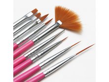 220 . -     Florans Nail Art Brushes 9 