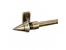 Карниз КАФЕ раздвижной, Конус, золото антик, 349-568 руб,.jpg